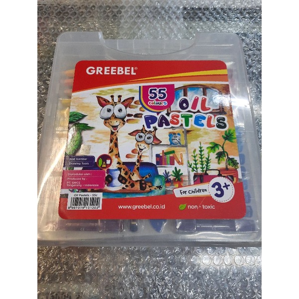 Greebel Oil Pastels / Crayon 55 Warna