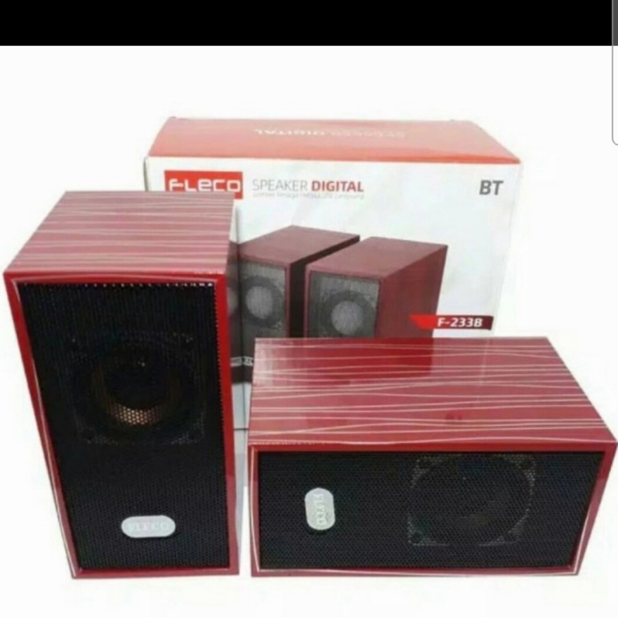 COD SPEAKER BLUETOOTH FLECO F-233B//SPEAKER KOMPUTER/LAPTOP/HP/USB//SPEAKER FLECO X-BASS//SPEAKER KOMPUTER BLUETOOTH