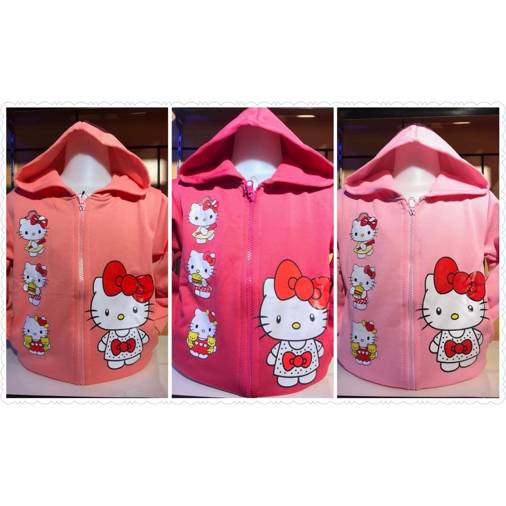 Jaket anak cewek cewe LOL Hello Kitty Kuda Pony