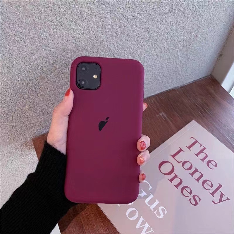 Casing Silikon Iphone 14 Pro Max 14 Plus 13 Pro Max 12 Pro Max 11 Pro Max 6 6s 7 8 Plus X Xr Xs Max I11 Pro Max Warna Violet