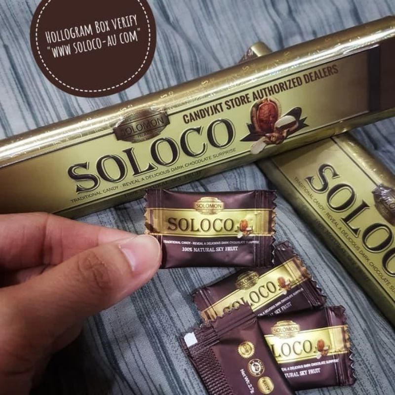 DIJAMIN ORI | PALSU UANG KEMBALI | SOLOCO CANDY isi 12pcs