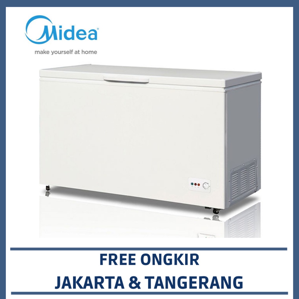 MIDEA HS-543CK CHEST FREEZER MIDEA 450 LITER