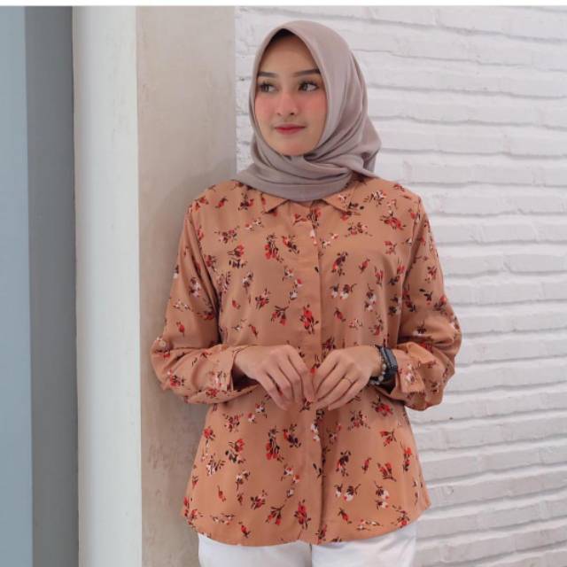 KANAYA BLOUSE / KEMEJA MOTIF / BLOUSE MONALISA