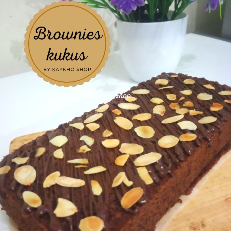 

Brownies kukus lembut ukuran 22x10 cm