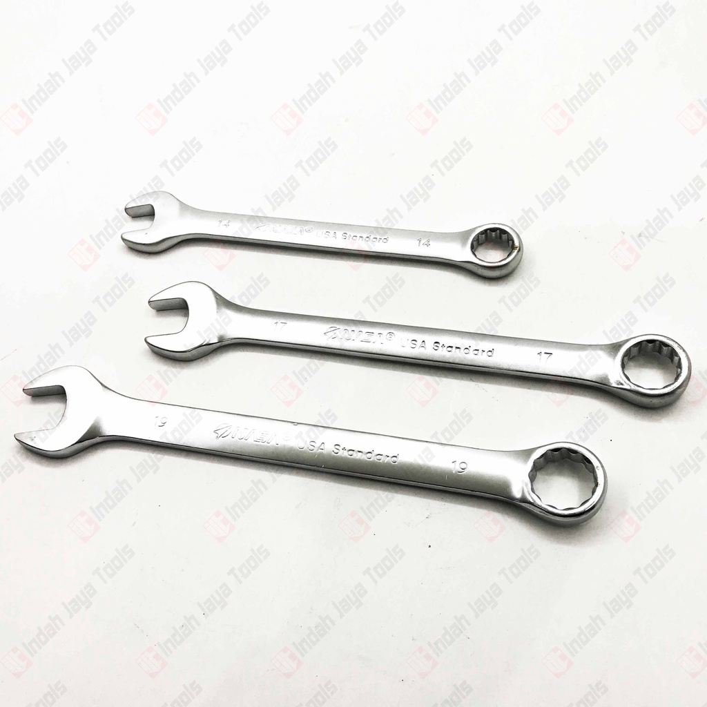 NASA Kunci RING PAS 14 15 16 17 18 19 mm SATUAN Combination Wrench