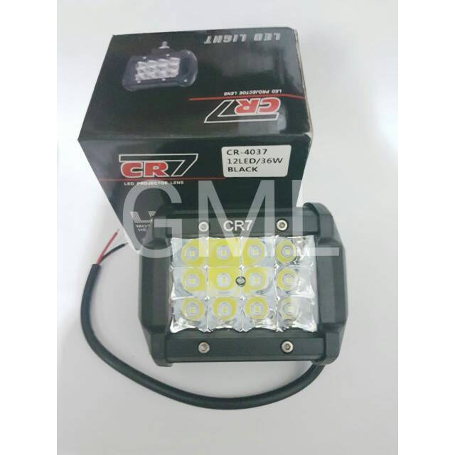 Lampu Tembak LED CREE 12 Mata Titik 3 Susun HIGH QUALITY