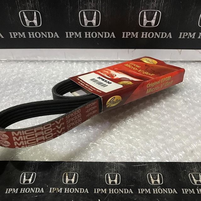 38920 PH4 5PK 930 Gates Fan belt Fanbelt Tali Kipas Honda Accord Prestige 1986 1987 1988 1989