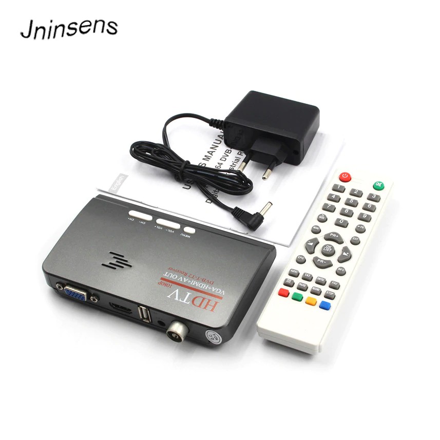 Audio Jninsens 1080p Hdtv Dvb T Dvb T2 Tv Set Top Box Digital Terrestrial Hdtv Tuner Receiver Shopee Indonesia