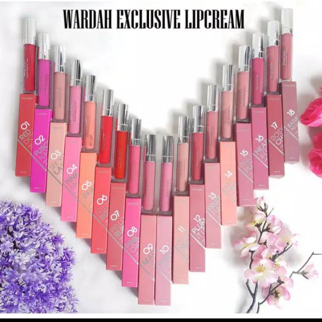 Wardah lip cream/ LIP MATTE WARDAH/ LIPSTIK WARDAH MATTE