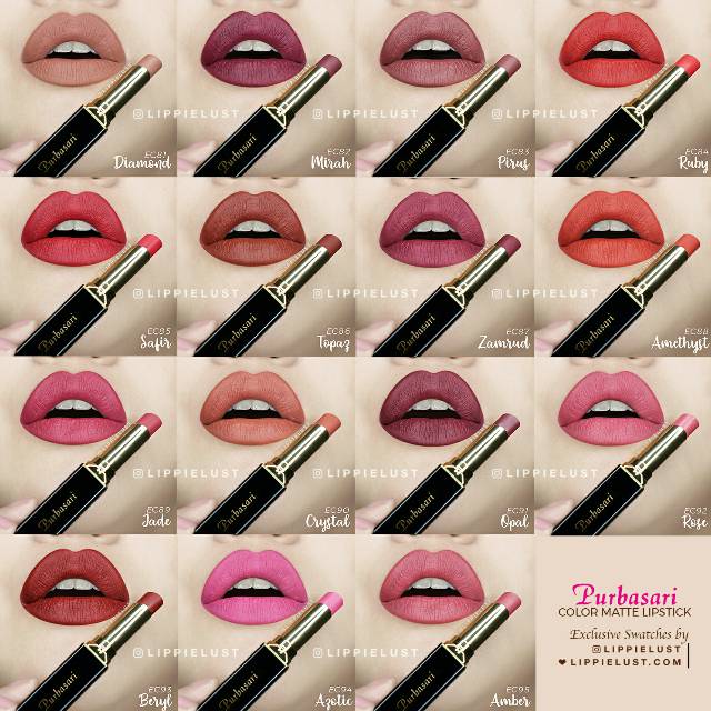 Purbasari Color Matte Lipstick