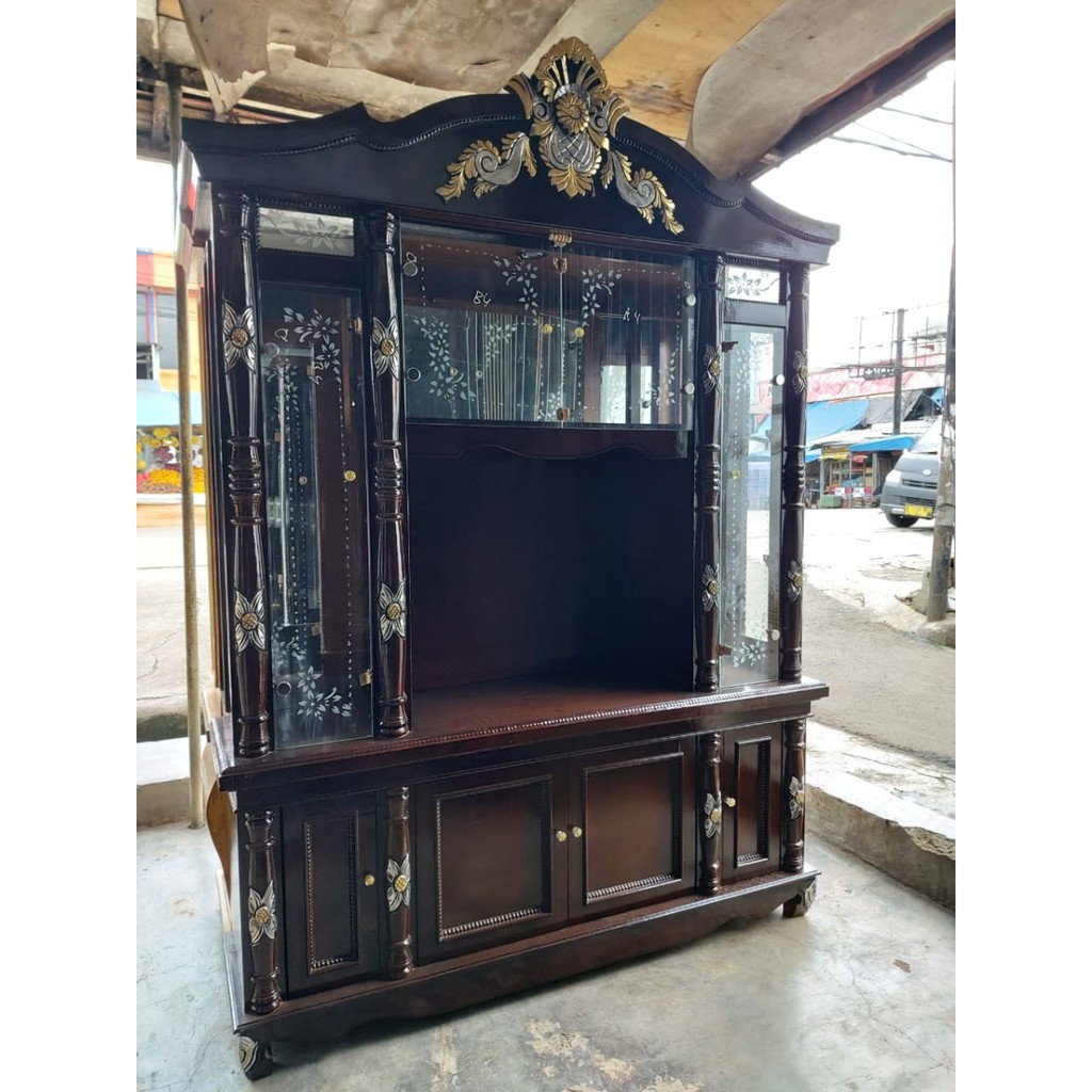 Bupet Rak Tv Lemari Tv Bupet Pajangan Sanding SKBM