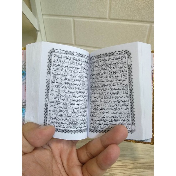 Quran Saku Emas HVS A7