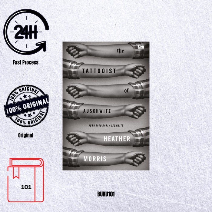 

MUST HAVE!! JURU TATO DARI AUSCHWITZ (THE TATTOOIST OF AUSCHWITZ) HEATHER MORRIS TERMURAH