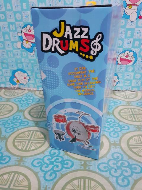 Mainan Jazz Drum Mini I Mainan Anak Big Band Drums