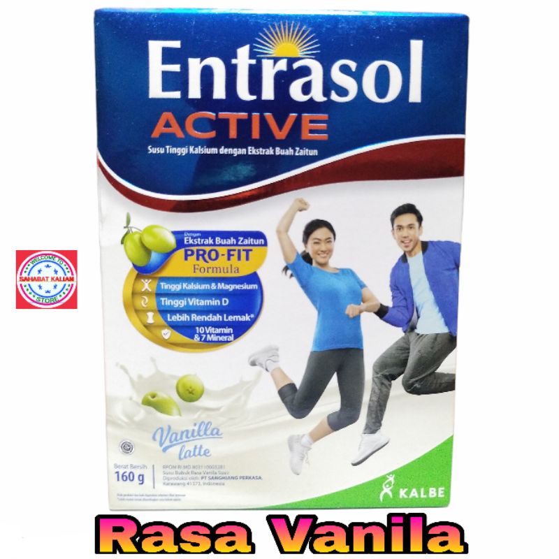 ENTRASOL ACTIVE 160GR PER 1 BOX