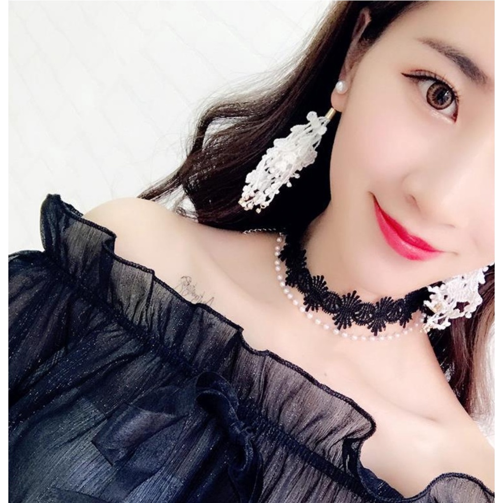 Anting Panjang WEDDING Rumbai Tassel B253 Korea Fashion Vintage Earrings Women Alloy Earing Giwang SANGAT ELEGAN