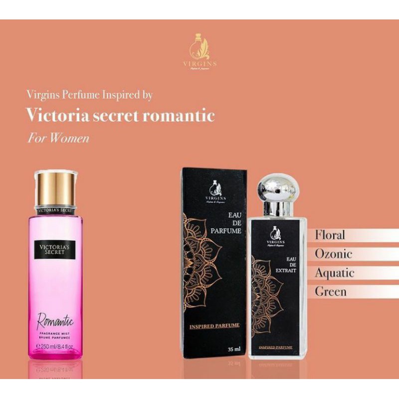 Virgins Parfum Victoria Secret Romantic