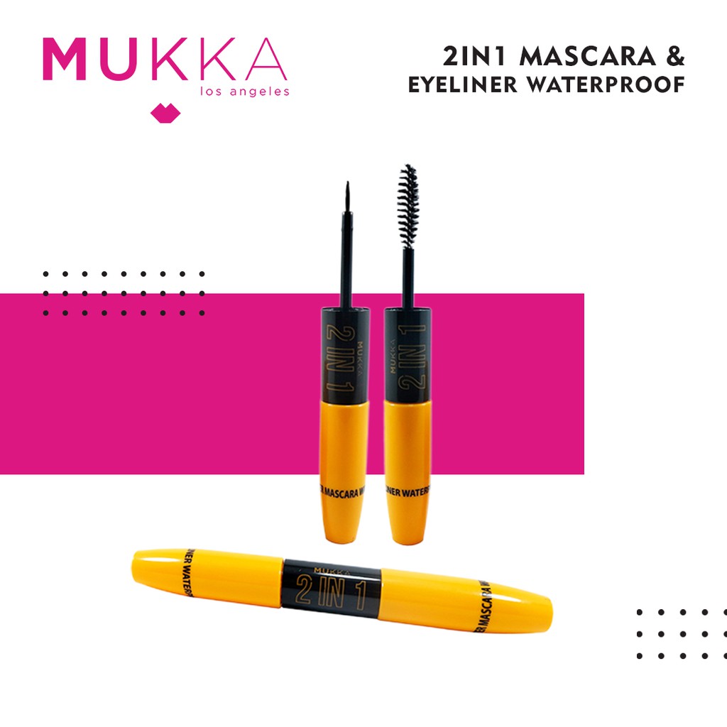 Mukka 2 in 1 Mascara & Eyeliner