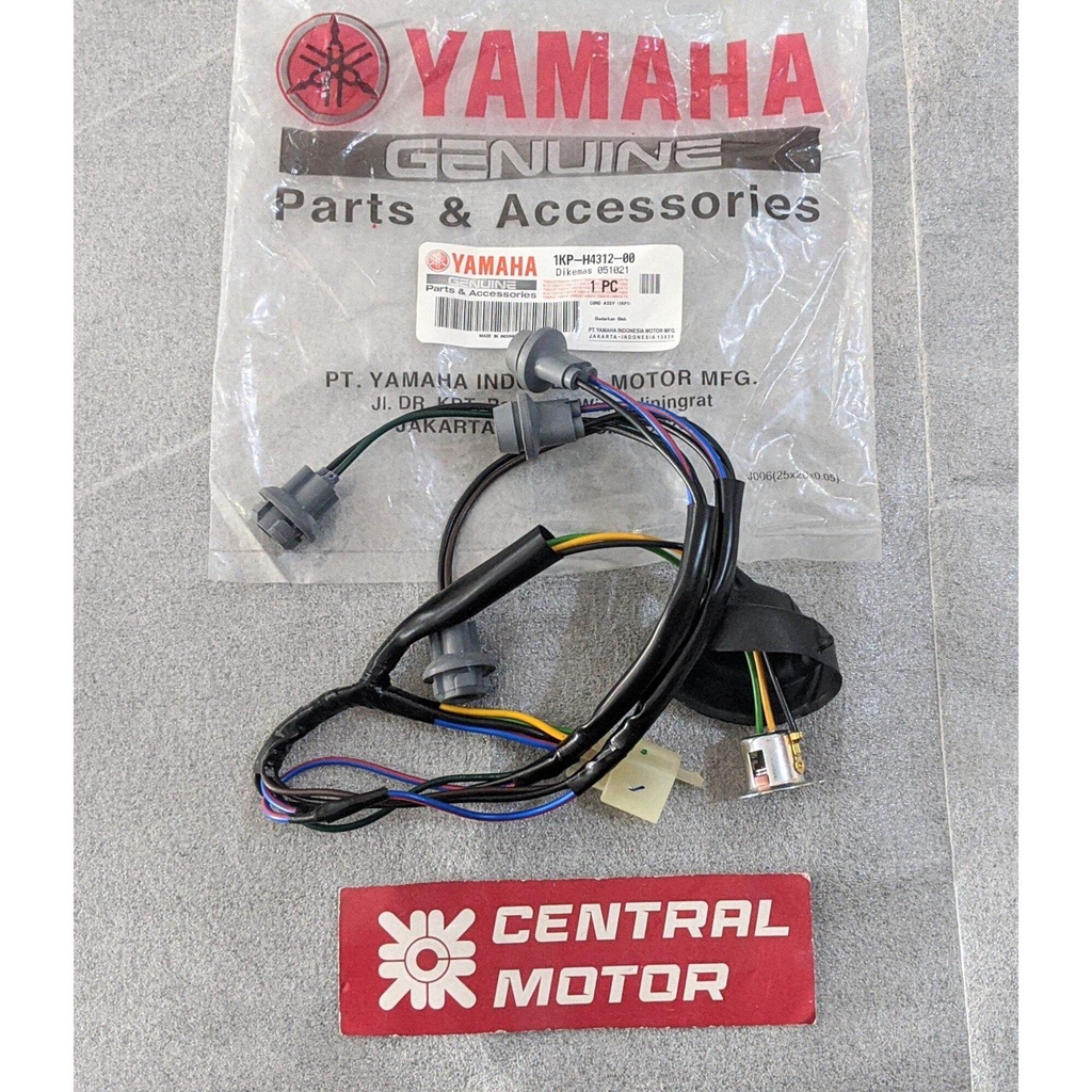 FITINGAN SOKET BOLP BOHLAM LAMPU DEPAN SOUL GT 115 XEON GT 125 ORIGINAL YAMAHA 1KP-H4312-00 BOLEP