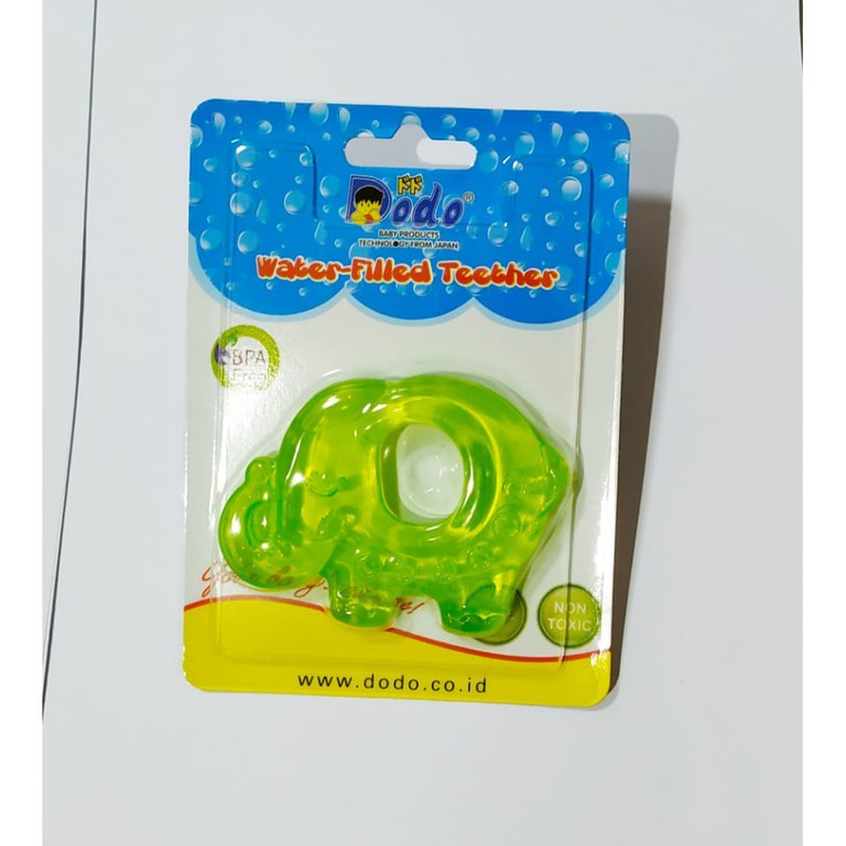  Dodo  Water field teether atau gigitan  bayi  motif Shopee 