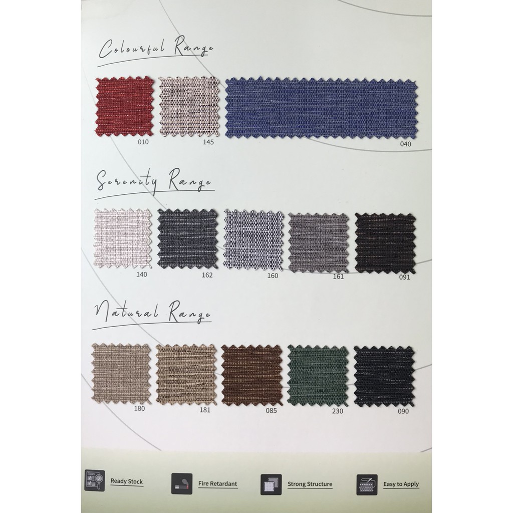 Viera (Kain Ateja) - Bahan Sofa/Furniture/Upholstery