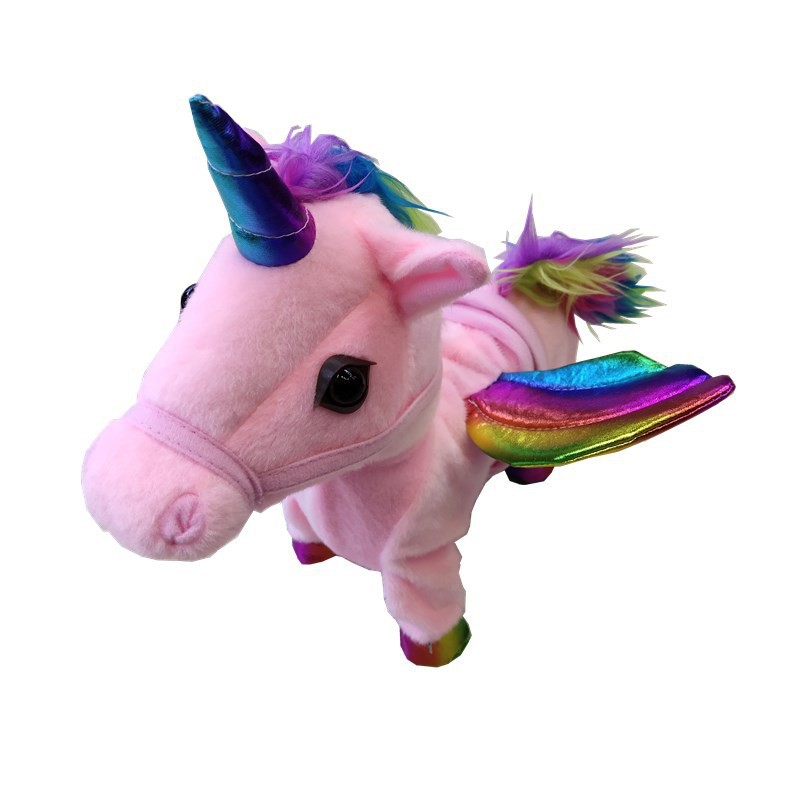 Boneka Walking Unicorn Doll Boneka Unicorn Boneka Kuda Poni Boneka Anak Boneka Murah Boneka Bergerak