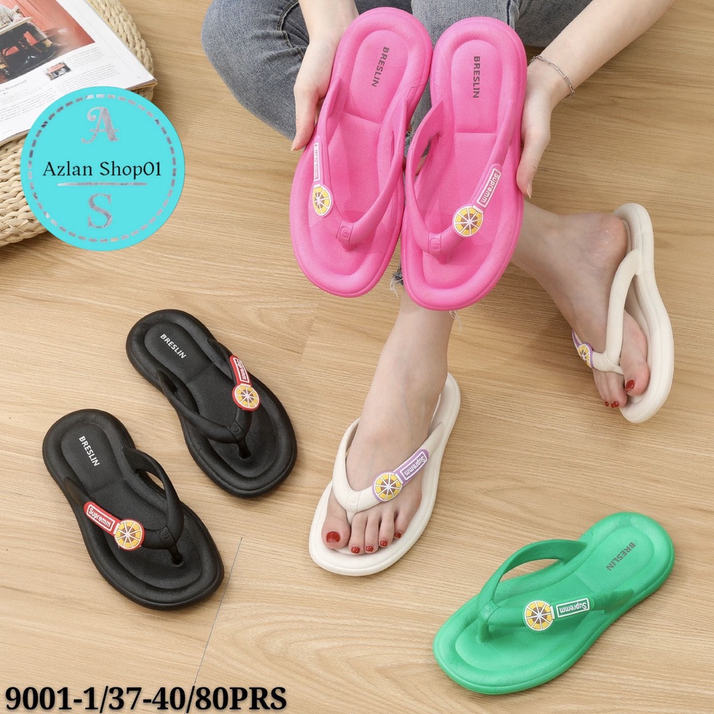 Sandal Jepit Wanita balance 9001+10 ( size 36-41) / sandal jelly import wanita murah