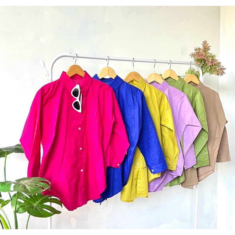 KEMEJA CEWEK KUE ATASAN KATUN BLOUSE CEWEK KUE KEMEJA KATUN IMPORT ZARA KEMEJA LILA