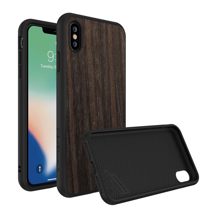 Rhinoshield Solidsuit Black Oak Case For Iphone XS Max Black