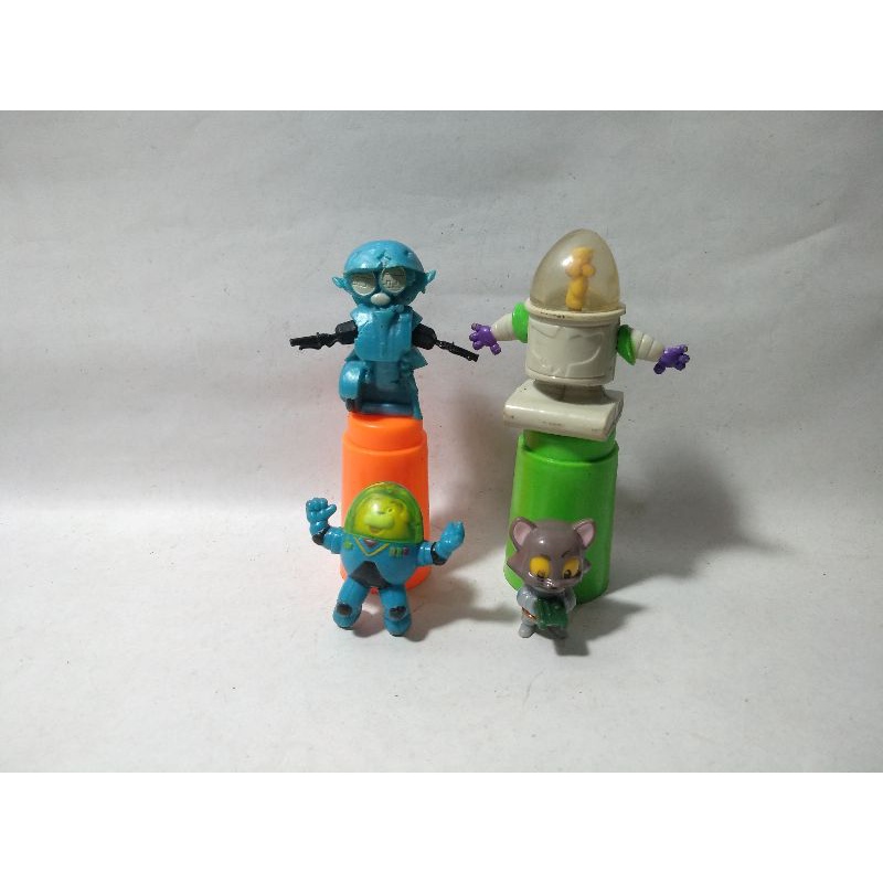 Robot Astronot Astronaut Alien Toy Story Outer Space Ship Spaceship Nasa Mcd Happy Meal Mcdonalds Mi