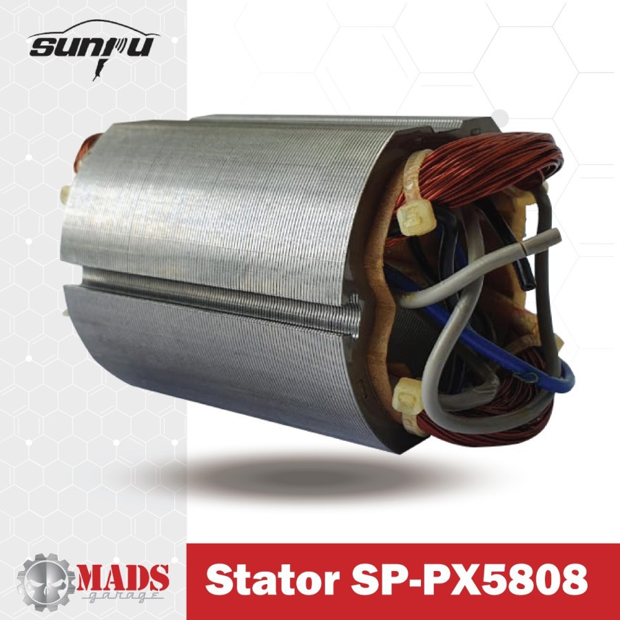 Stator Mesin Poles/Polisher Dual Action Sunpu SP-PX5808 Original