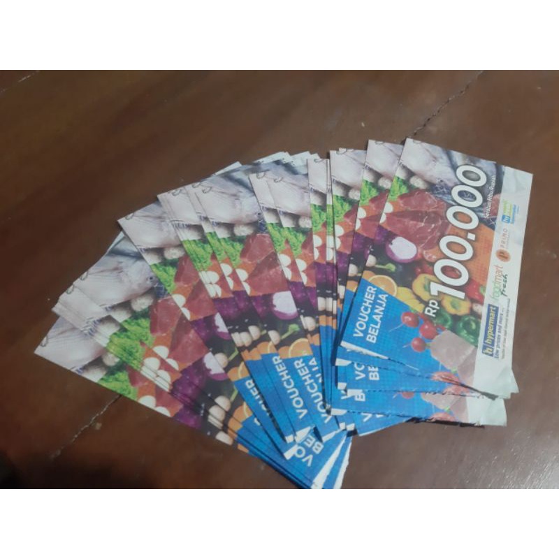 Voucher Hypermart Primo Pecahan 100 rb