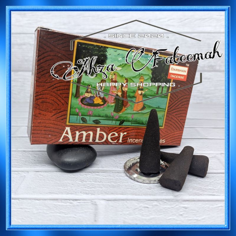 DUPA DARSHAN - DUPA AMBER - DUPA HIO KERUCUT AMBER - BUHUR BUKHUR GAHARU BUKAN MAGHRIBI