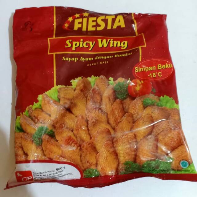 

FIESTA SPICY WINGS 500GR | SPICY WINGS FIESTA