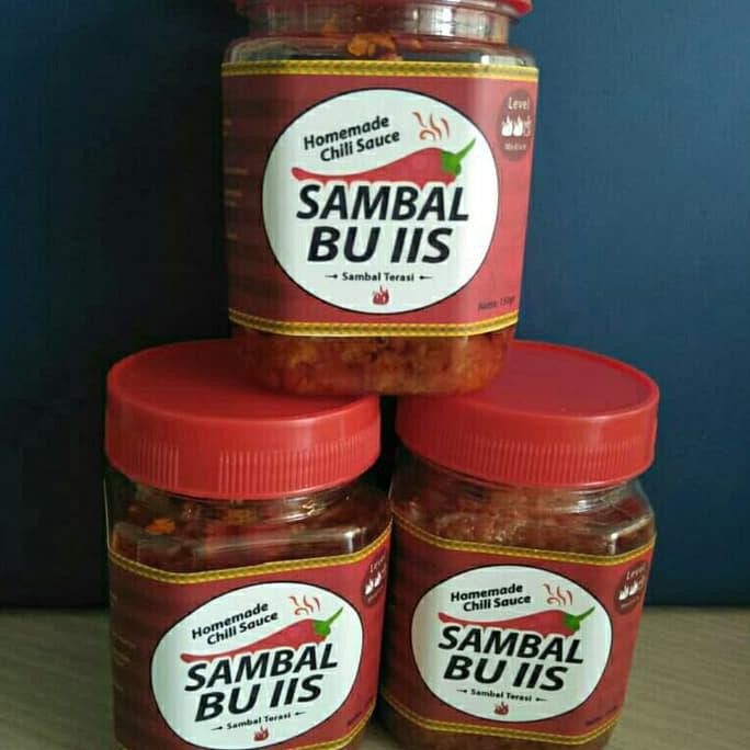 

Sambal Terasi Bu Iis (homade chili sauce)