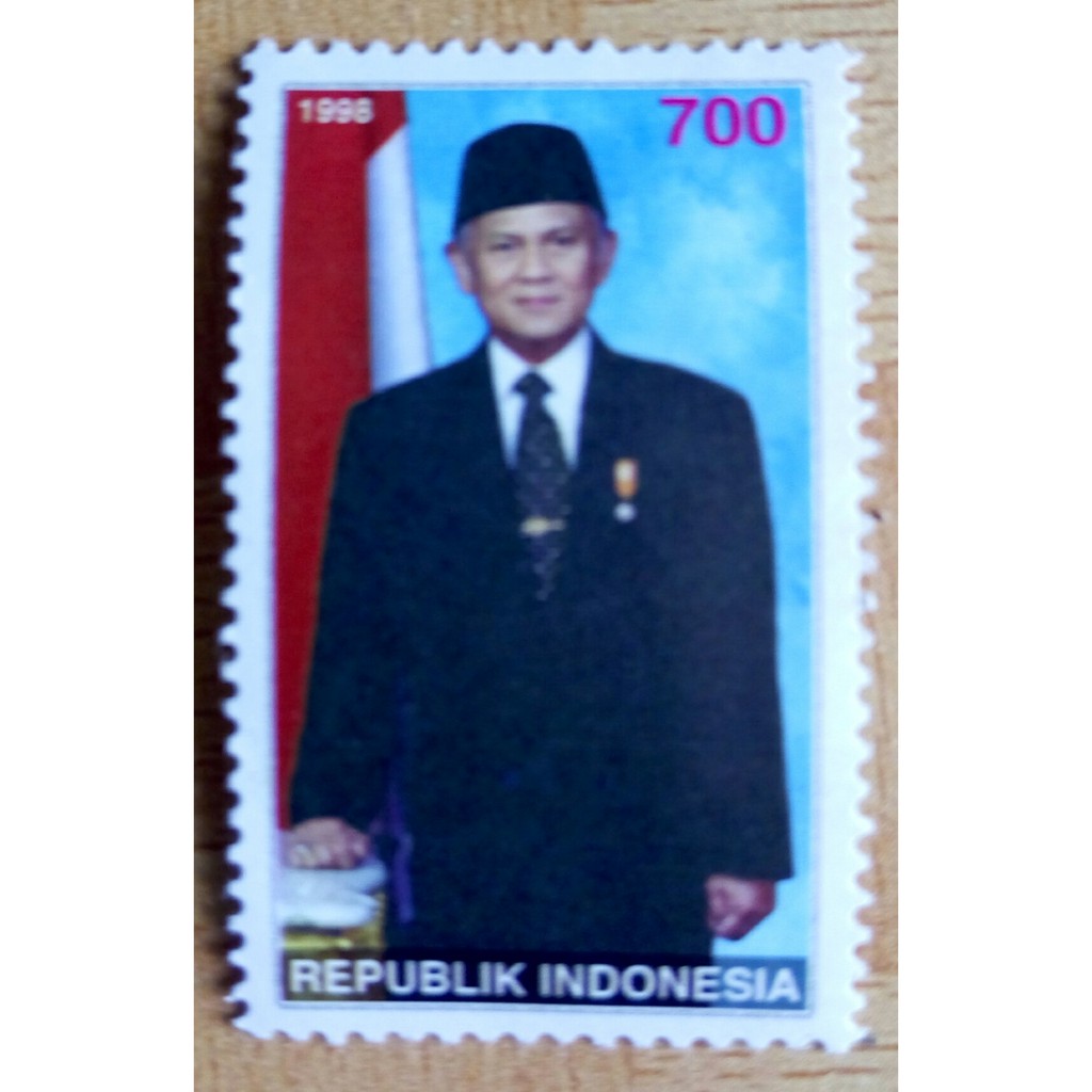 

Perangko asli Presiden BJ Habibie tahun 1998