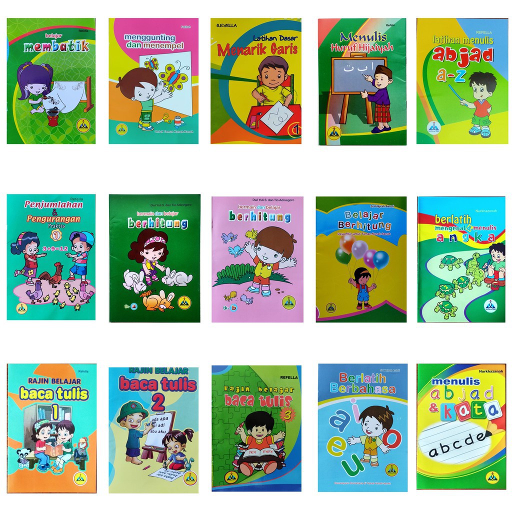 BUKU ANAK - BUKU BELAJAR MEMBACA DAN MENULIS
