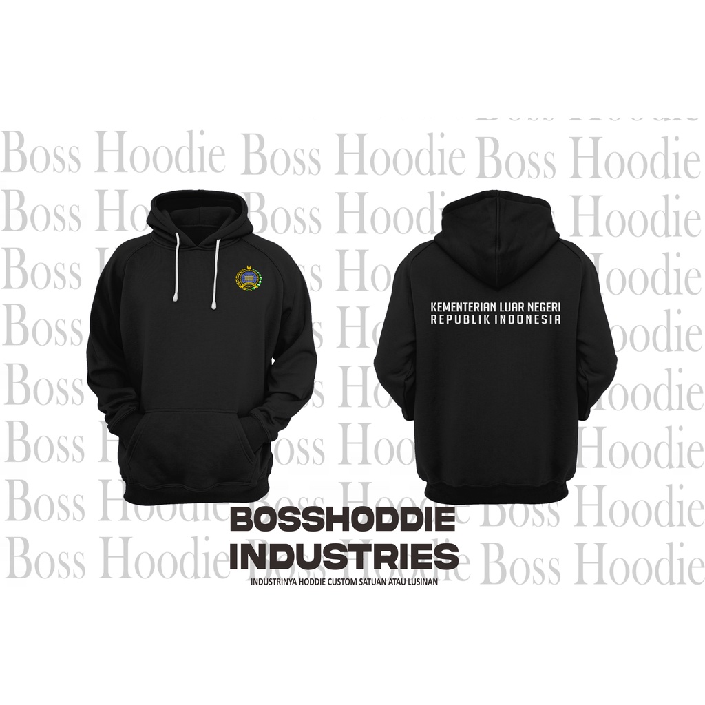 Hoodie Kementerian Luar Negeri Republik Indonesia Sweater Pemerintahan | Hoodie Pria | Jaket Pria | 
