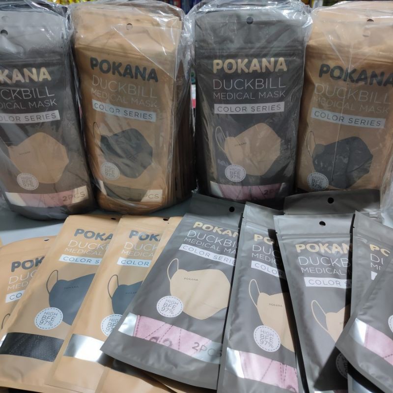 Masker Duckbill Pokana Sachet BFE 97% Original
