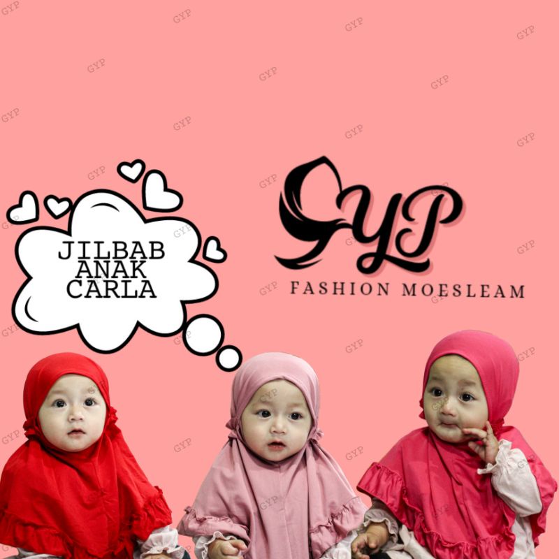 JILBAB ANAK BAYI KARLA USIA 0-3 TH GYP OLSHOP