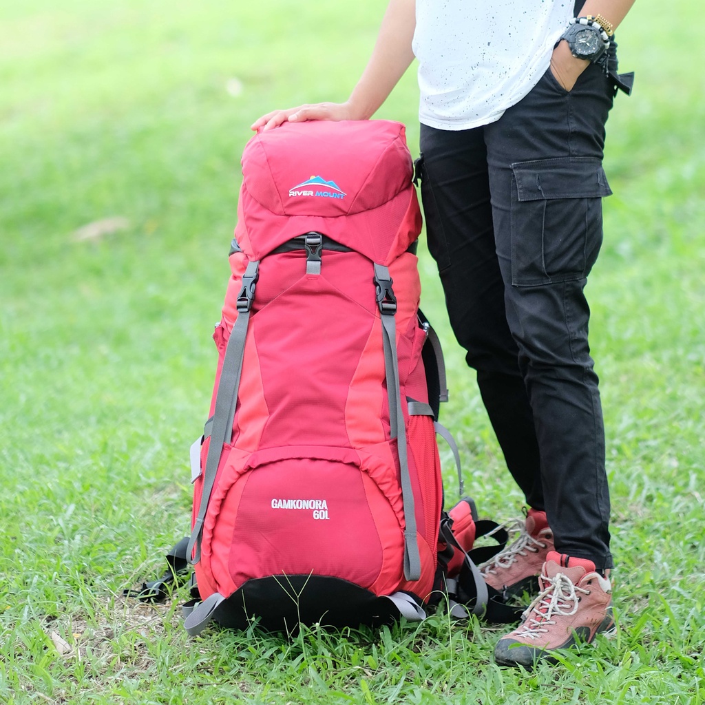 Rivermount Gamkonora 60L tas gunung tas mendaki tas carrier