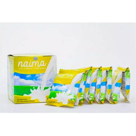 

Susu Kambing Etawa Propolis Bee Pollen Naima Bubuk Asli Original Ecer Persachet