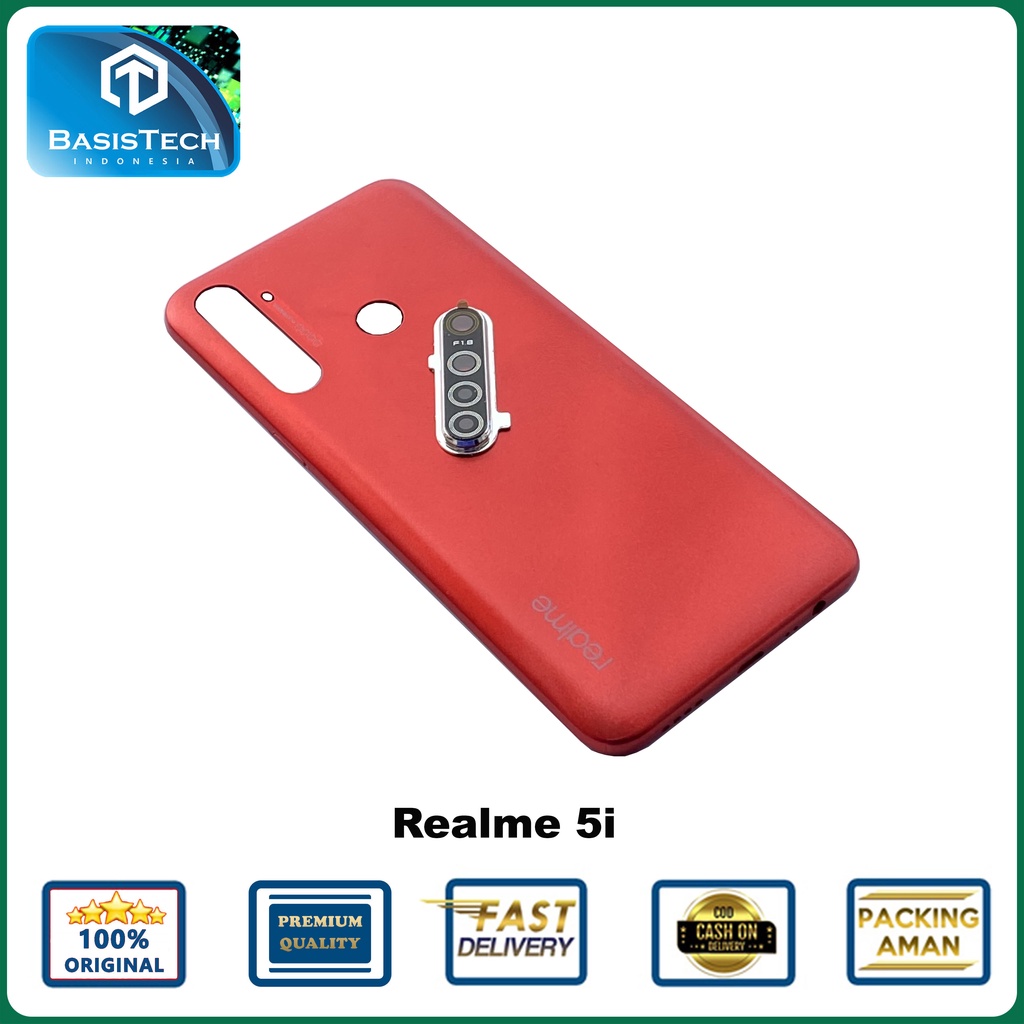 BACK COVER BACKDOOR CASING REALME 5i