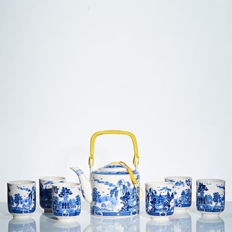 Tea Set Jepang keramik Capodimonte