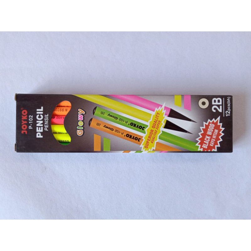 

pensil joyko 2B p-102 glowy