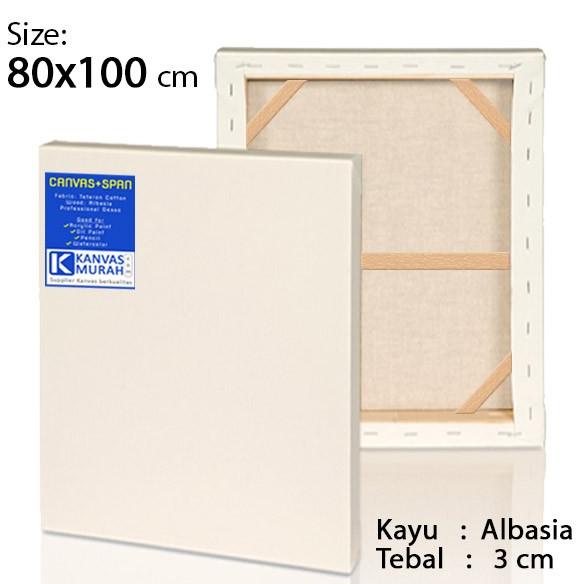 

Kanvas Lukis Spanram 80x100 cm Tebal 3 cm
