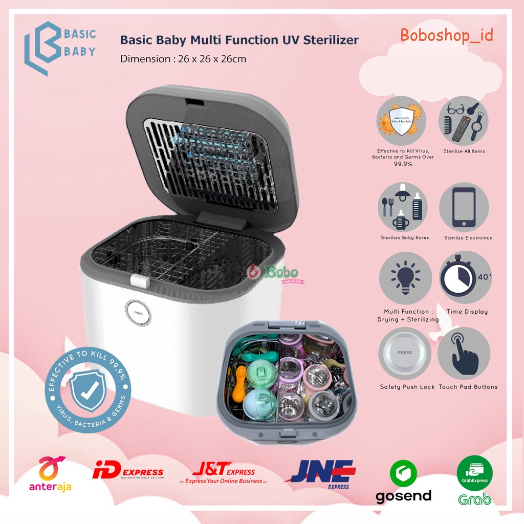 Jual BASIC BABY MULTI FUNCTION UV STERILIZER Indonesia|Shopee Indonesia