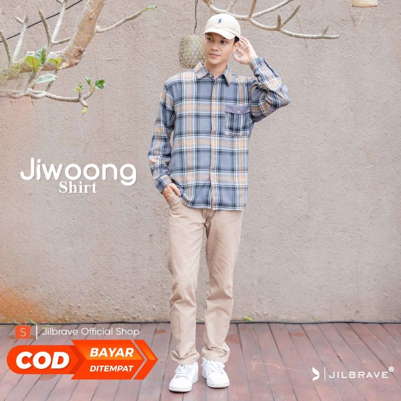 JILBRAVE Jiwoong Shirt  - Original Jilbrave Official Shop | YUJI Couple | Faezia Official Shop | Kao