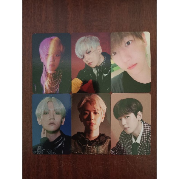 (booked) EXO Baekhyun photocard - pendant necklace obsession