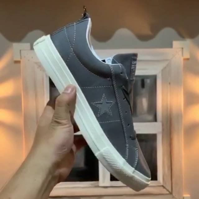 CONVERSE ONE STAR OX "Grey"